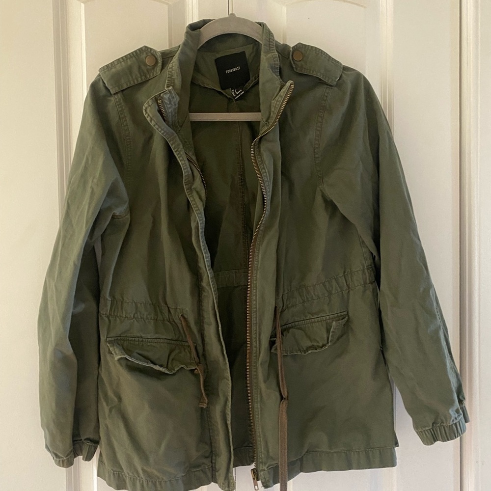 Forever 21 Olive Green Jacket